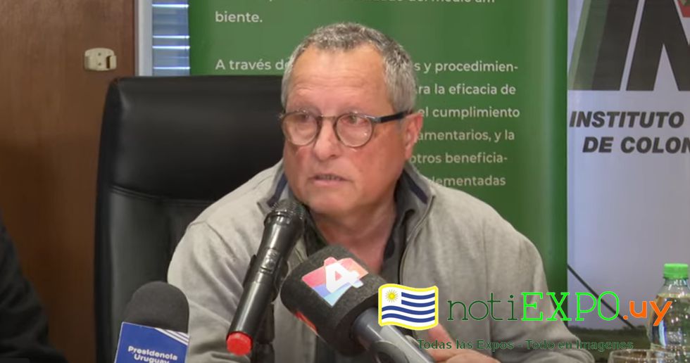 El Presidente del Instituto Nacional de Colonizacion Ing. Agronomo Alejandro Henry.