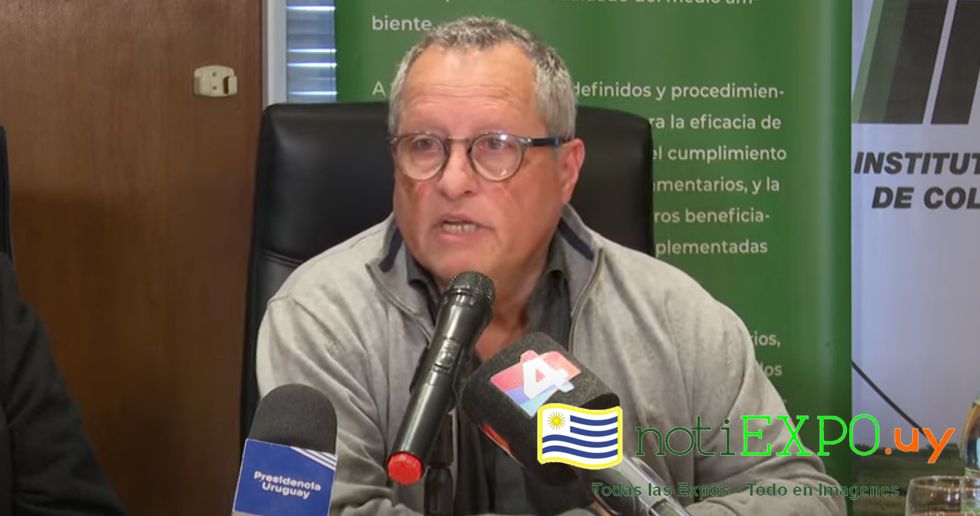 El Presidente del Instituto Nacional de Colonizacion Ing. Agronomo Alejandro Henry.