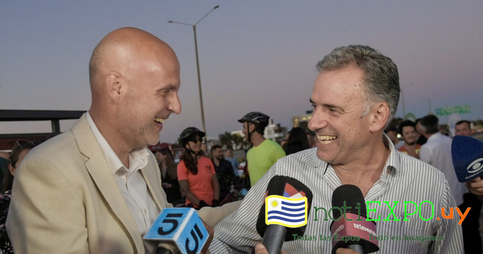 De El Pinar a Ciudad Vieja - Canelones inaugura paseo con ciclovia.
