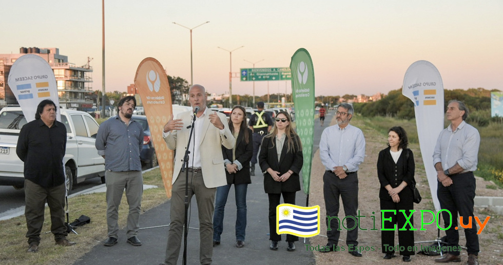De El Pinar a Ciudad Vieja - Canelones inaugura paseo con ciclovia.