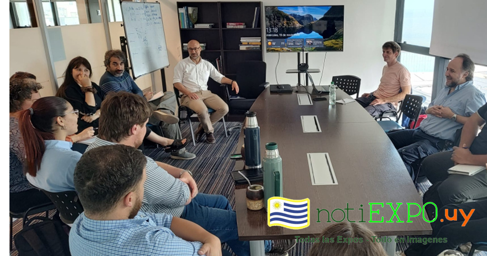 Los representantes de las gremiales jovenes reunidas.