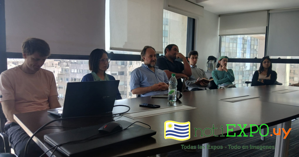 Los representantes de las gremiales jovenes reunidas.