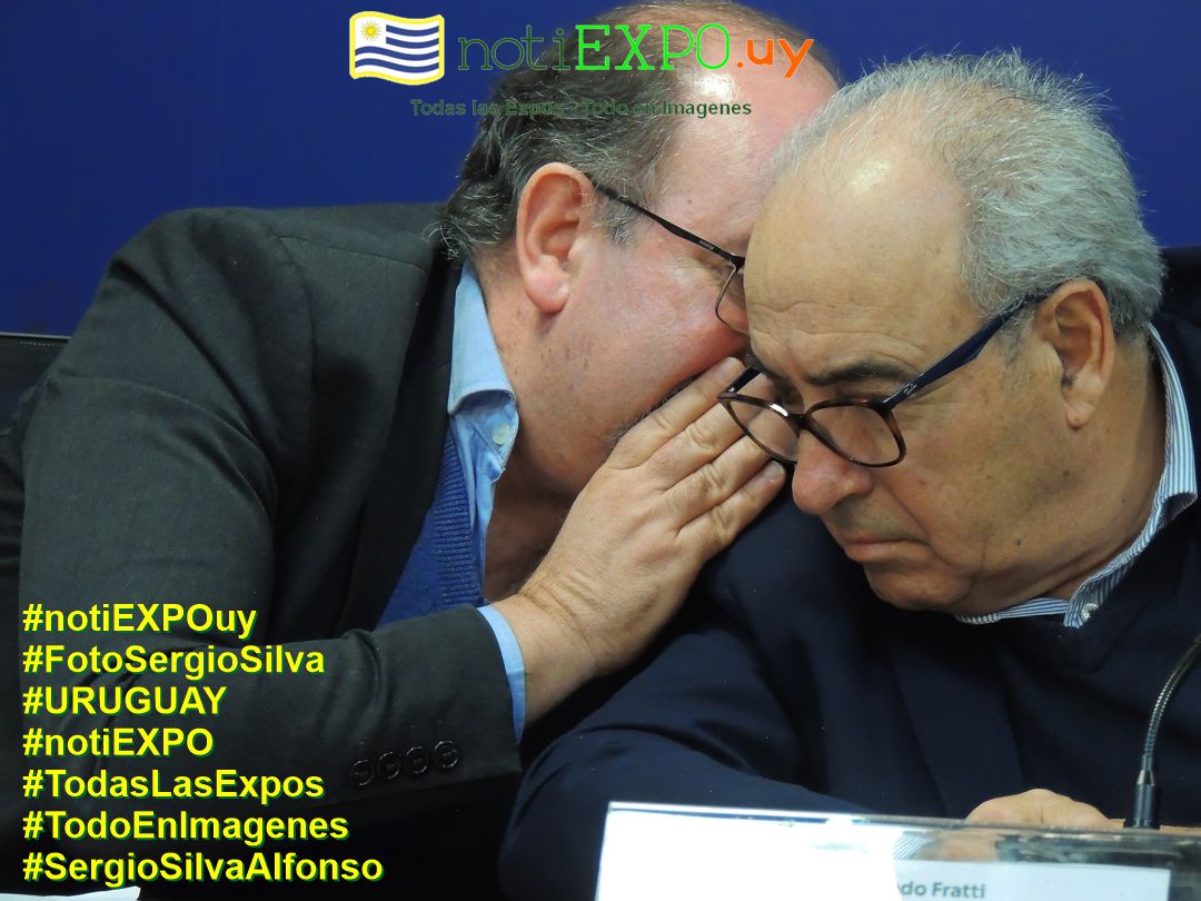 Conferencia de prensa Ministro Alfredo Fratti junto a INIA e INAC tras gira por China. Fotografia de Sergio Silva. #FotoSergioSilva