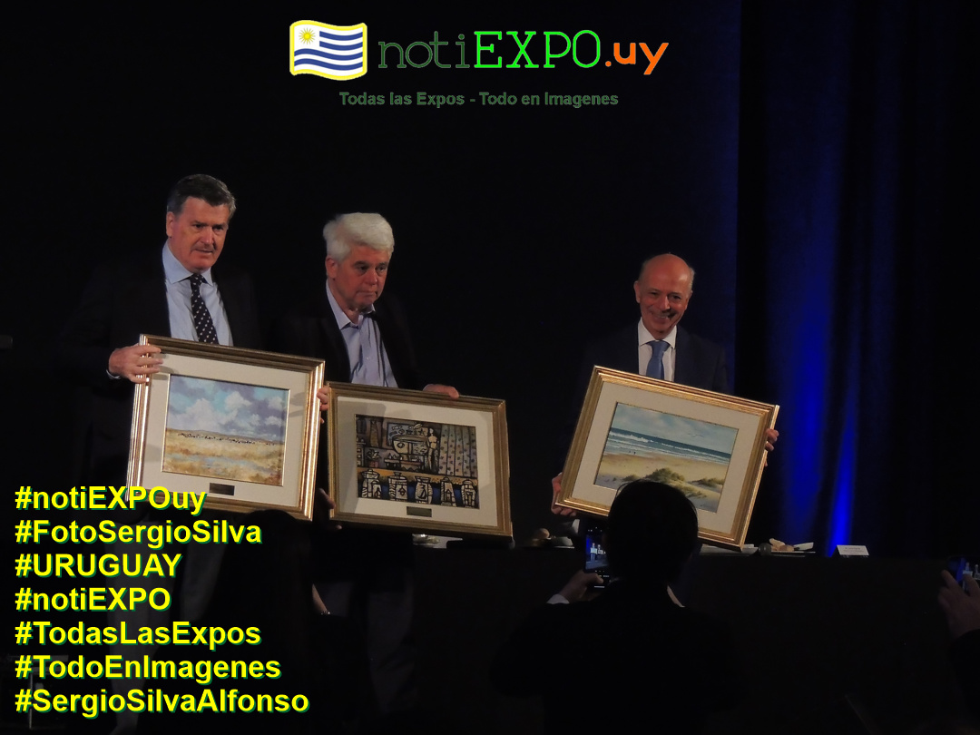 Senadores Garcia, Bordaberry y Brenta en Desayuno de Trabajo de ADM. Foto Sergio Silva. #FotoSergioSilva