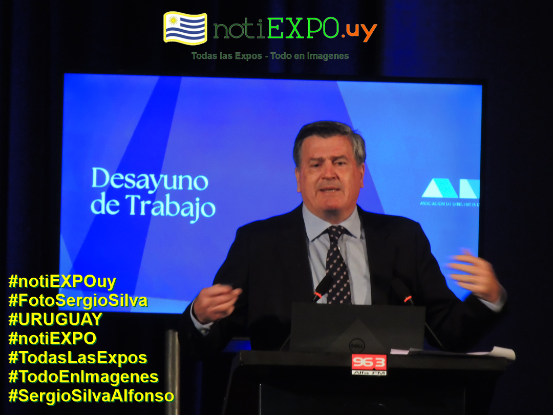 Senadores Garcia, Bordaberry y Brenta en Desayuno de Trabajo de ADM. Foto Sergio Silva. #FotoSergioSilva