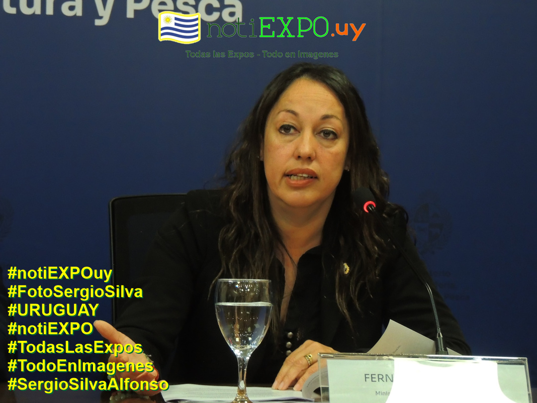 La Ministra de Industria Fernanda Cardona Foto Sergio Silva.