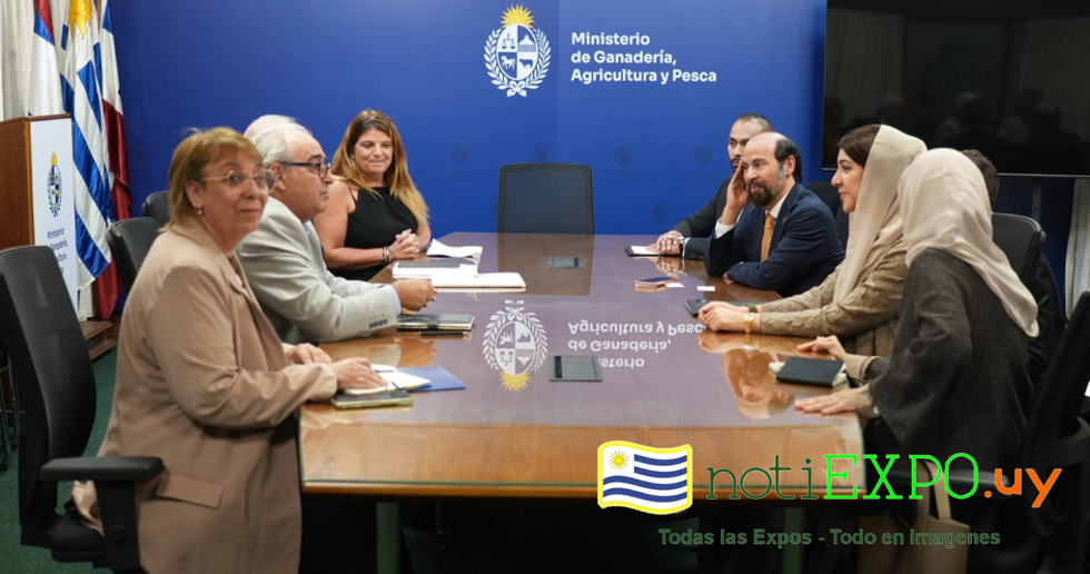 Delegacion de los Emiratos Arabes Unidos en el MGAP.