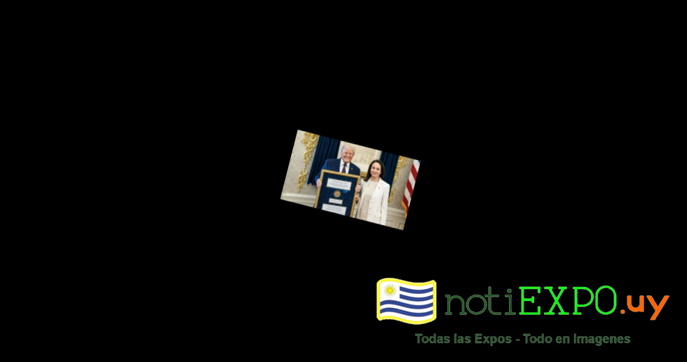 Corina Machado le entrega su medalla del Nobel a Donald Trumpajeno01/20260116_trucor.