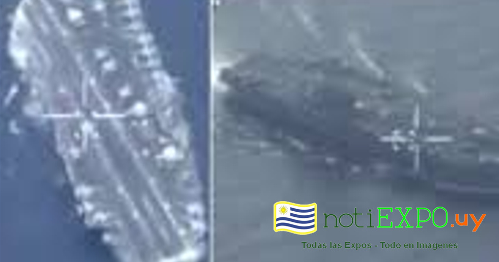 Imagen satelital del teatro de operaciones.