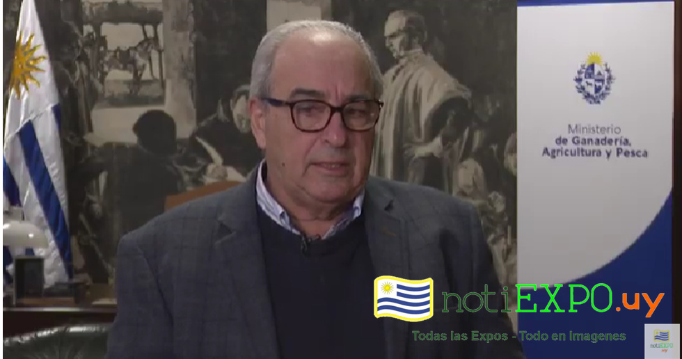 El Ministro de Ganaderia, Agricultura y Pesca- Alfredo Fratti.