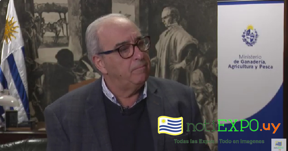 El Ministro de Ganaderia, Agricultura y Pesca- Alfredo Fratti.