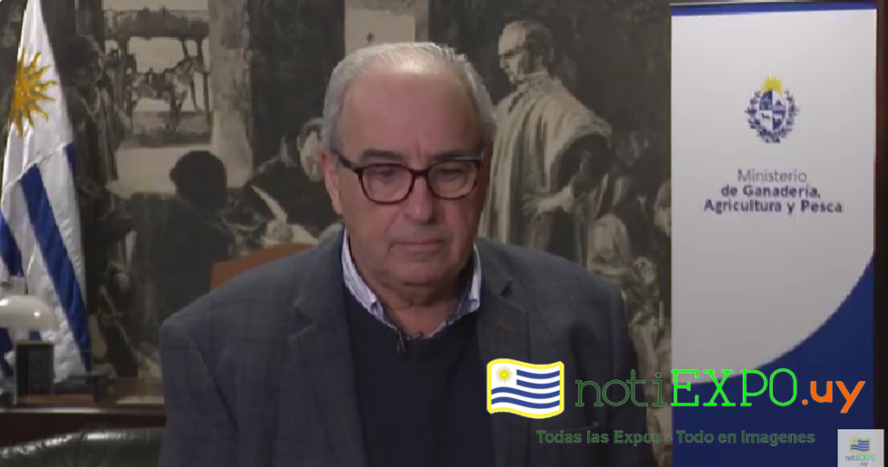 El Ministro de Ganaderia, Agricultura y Pesca- Alfredo Fratti.