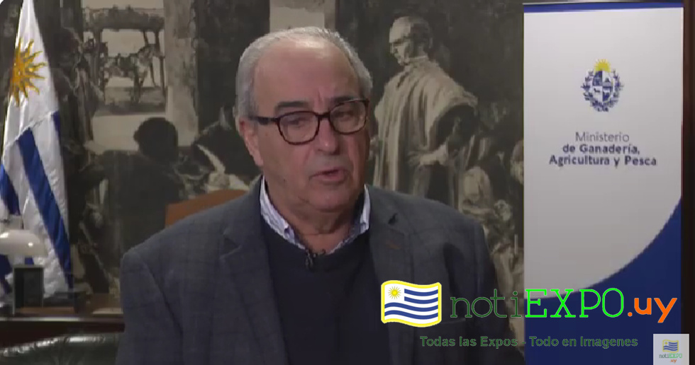 El Ministro de Ganaderia, Agricultura y Pesca- Alfredo Fratti.
