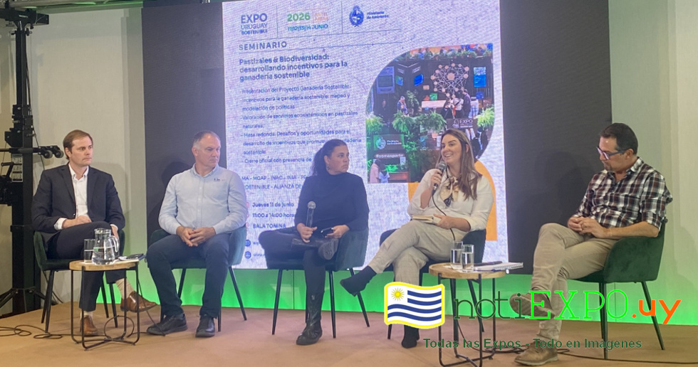 Expo Uruguay Sostenible charla sobre Pastizales.