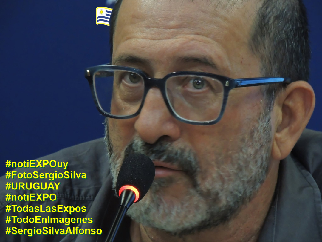 El Director de los Servicios Ganaderos Dr. Marcelo Rodriguez. Foto Sergio Silva. #FotoSergioSilva