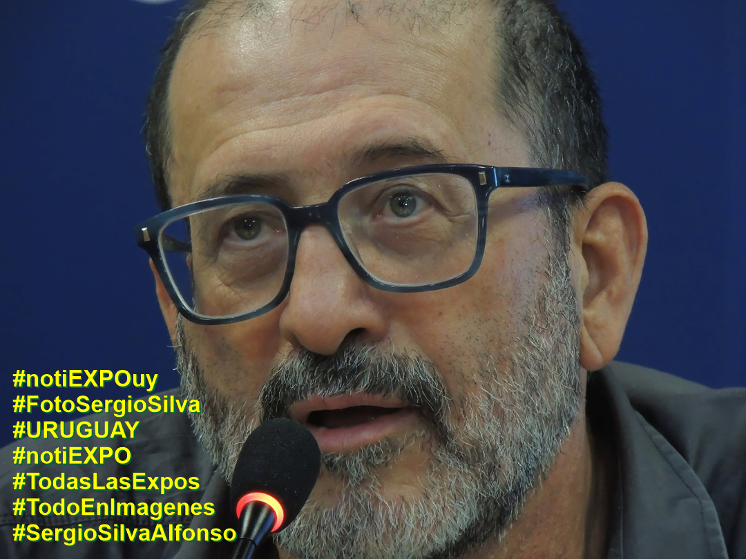 El Director de los Servicios Ganaderos Dr. Marcelo Rodriguez. Foto Sergio Silva. #FotoSergioSilva