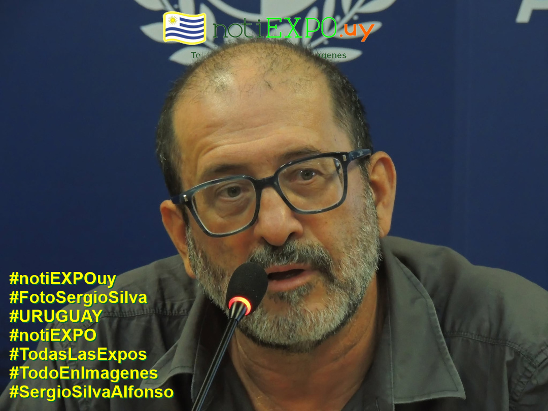El Director de los Servicios Ganaderos Dr. Marcelo Rodriguez. Foto Sergio Silva. #FotoSergioSilva