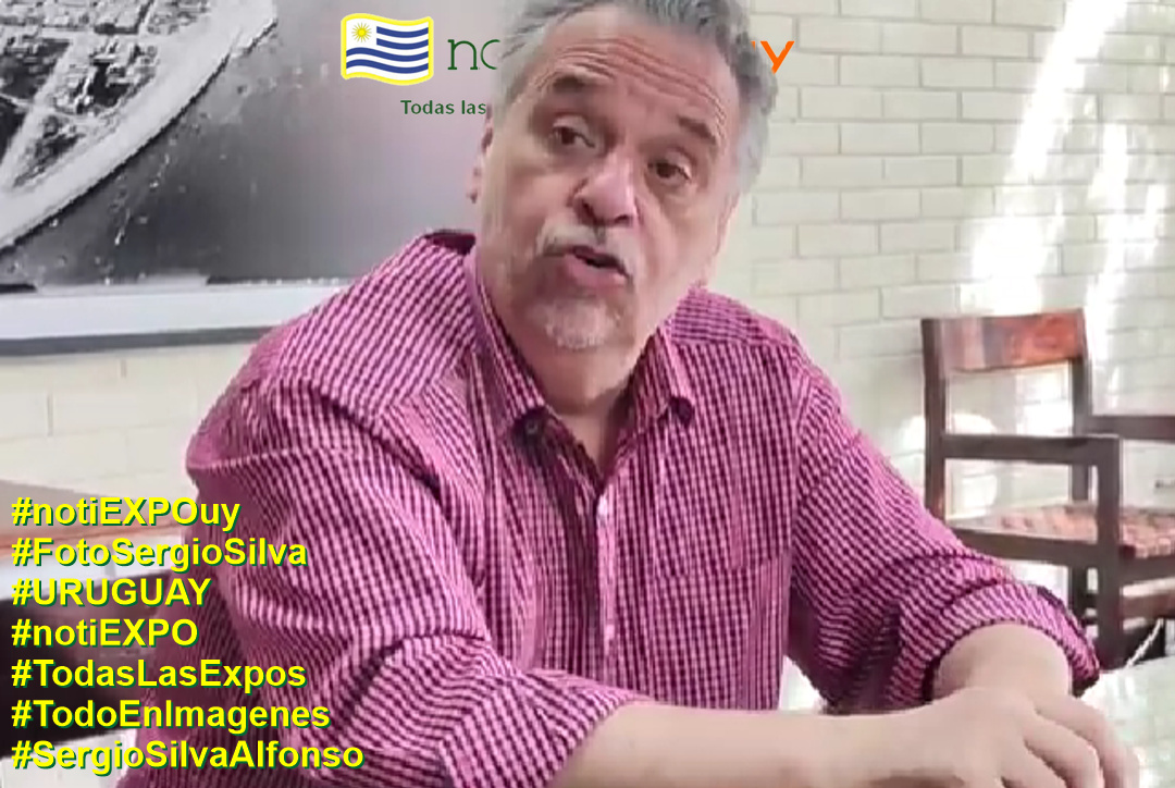 Entrevista exclusiva para notiEXPO.uy #FotoSergioSilva.