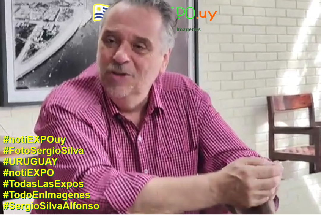 Entrevista exclusiva para notiEXPO.uy #FotoSergioSilva.