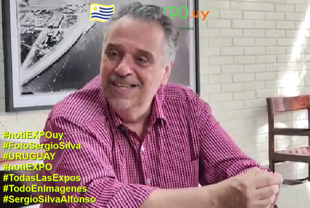 Entrevista exclusiva para notiEXPO.uy #FotoSergioSilva.