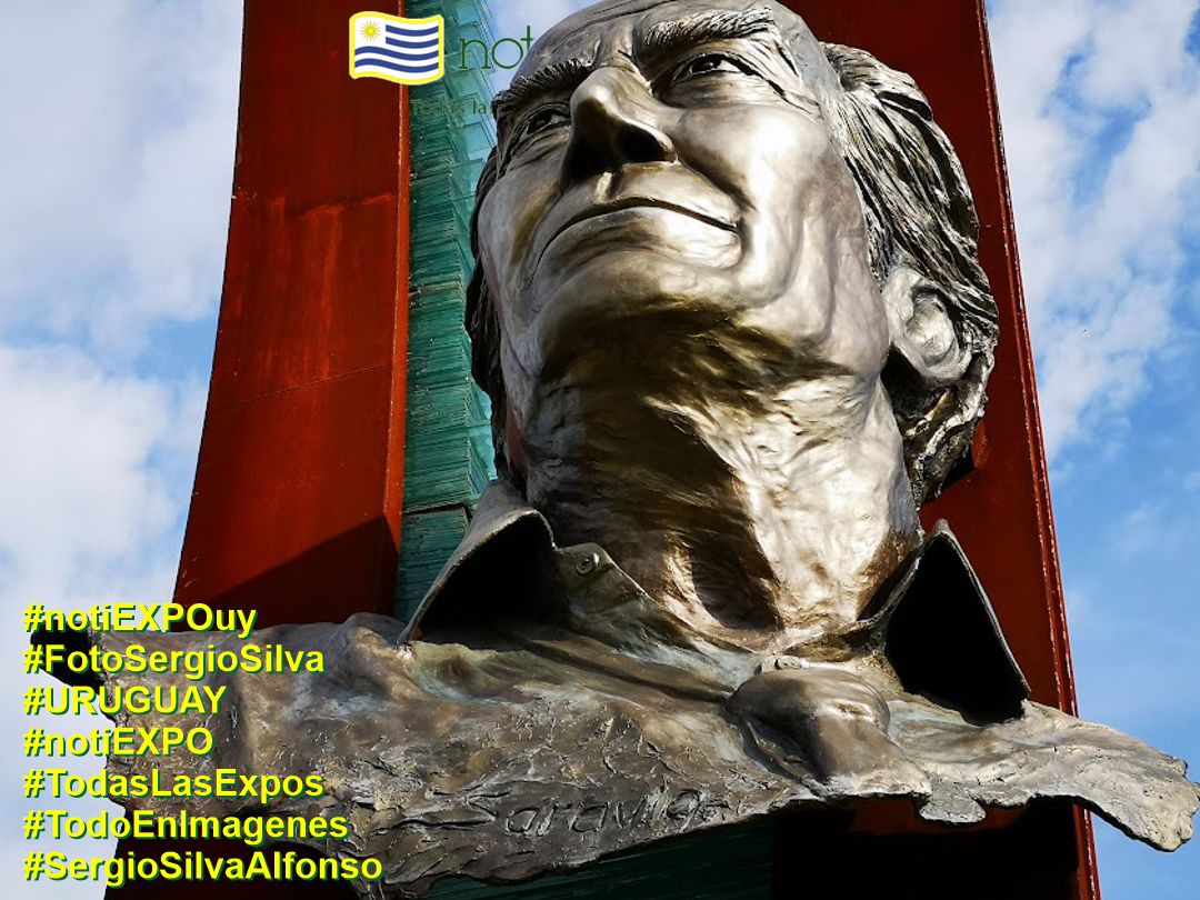 Monumento a Wilson Ferreira Aldunate en Aeroparque - Canelones. Foto Sergio Silva. #FotoSergioSilva Fotografia de Sergio Silva. #FotoSergioSilva