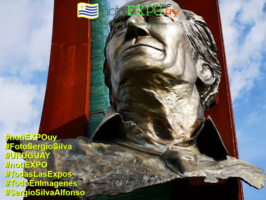 Monumento a Wilson Ferreira Aldunate en Aeroparque - Canelones. Foto Sergio Silva. #FotoSergioSilva Fotografia de Sergio Silva. #FotoSergioSilva